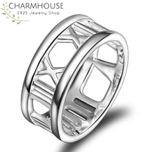 Wedding Bands 925 Silver Rings For Women Rome Finger Ring Bague Anillos Bridal Jewelry Accessories Party Gift Size 6 7 8 9 2024 - buy cheap