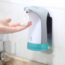 Dispensador de sabão líquido automático, 380ml, sensor inteligente, sem toque, detergente, shampoo, dispensadores, banheiro, cozinha, garrafa de sabão 2024 - compre barato