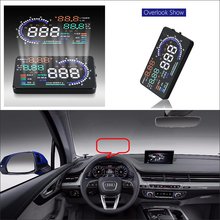 Vehicle HUD Head Up Display For Audi A3/A4/A5/A6/A7 2010-2019 Car HUD Safe Driving Screen Projector Refkecting Windshield 2024 - buy cheap