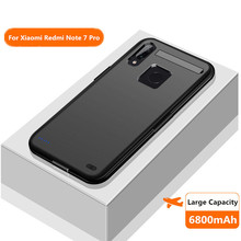 ZKFYS-Funda de batería portátil para Xiaomi Redmi Note 7 Pro, carcasa de batería externa de 6800mAh, funda de carga 2024 - compra barato