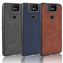 For Asus ZenFone 6 ZS630KL TPU+PU+PC Retro leather PU leather Cover For ASUS ZS630KL ZS ZS630 630 630KL KL Phone Bag Cases 2024 - buy cheap