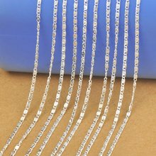 10PCS 16"-30" Necklaces Jewelry Findings For Pendant Sets Genuine 925 Sterling Silver S Necklace Chains+Lobster Clasps 2024 - buy cheap