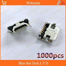 1000pcs Micro 5P USB Female Jacks Socket PCB Mount for For Phone,Tablet PC,MP3,MP4 etc.5pin micro mini USB 2024 - buy cheap