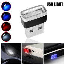 Mini luces LED de ambiente para coche, Lámpara decorativa de emergencia, Universal, PC, enchufe portátil, accesorios para coche #30 2024 - compra barato