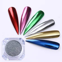 BORN PRETTY Mirror Nail Glitter Powder Colorful  Pigment Nail Art Decoration Chrome 0.2g/0.5g Dust 2024 - buy cheap