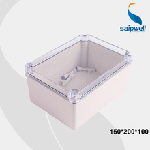 150*200*100mm Size CE Approval Industrial Electrical Waterproof Plastic Box Enclosure with lids Transparent Cover (DS-AT-1520) 2024 - buy cheap