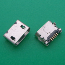 100 шт. мини микро USB разъем 5P 5-контактный USB разъем для зарядки Разъем V8 Порт Зарядка данных разъем питания 6,4 2024 - купить недорого