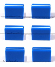 6 peças botão de substituição para fader crossfader djm800 djm700 djm400 djm5000 dac2371, cor azul 2024 - compre barato