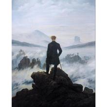 Canvas Art Oil Paintings Handmade The Wanderer Above Sea Of Fog Caspar David Friedrich Modern Landscapes For Living Room Decor 2024 - buy cheap