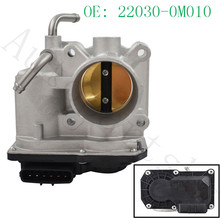 Novo corpo do acelerador para toyota yaris 1.5l 2010-oem #2007-2012 22030-0m010 22030 220300m010 2024 - compre barato