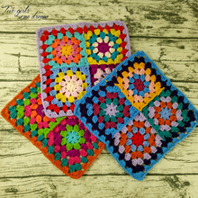 DIY Retro Crochet Coaster Placemat Cup Pad Tea Mug Coffee Kitchen Drink Table Cloth Crochet Doilies Dining Felt Pad Film Props 2024 - buy cheap