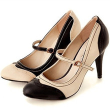 Sandália feminina salto alto de couro legítimo, calçado feminino (34-46) ol 2024 - compre barato
