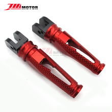 Estribos traseros CNC para motocicleta, reposapiés de pasajero para DUCATI MONSTER 695, Monster 696, 796, 1100/S, EVO 2008-2014 2024 - compra barato