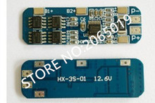 2PCS    NEW  Lithium battery protection board  HX-3S-01  3 string 12V18650  10A  12.6V 11.1V anti over charge 2024 - buy cheap