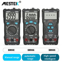 MESTEK Digital Multimeter 6000 Counts High Speed Auto Range Tester Intelligent NCV True RMS Temperature Universal Multimetro 2024 - buy cheap