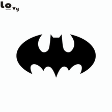Супергерой Бэтмен виниловая наклейка силуэт стикер на стену мультяшный винил настенное украшение для детской комнаты или спальни домашний декор 2024 - купить недорого
