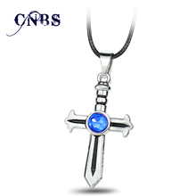 Fairy Tail Personality Pendant&Necklace The choker Cross Crystal High Quality non-fading environmental Jewelry 2024 - buy cheap