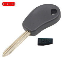 Keyecu 3pcs/lot Transponder Key With Blank Blade SX9T +Chip ID46 for Citroen Saxo Jumpy Despatch Picasso C5 C6 Berlingo 2024 - buy cheap