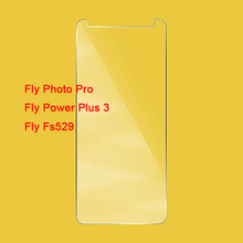 Защитный экран для смартфона Fly Photo Pro / Power Plus 3, закаленное стекло, защитная пленка 2024 - купить недорого