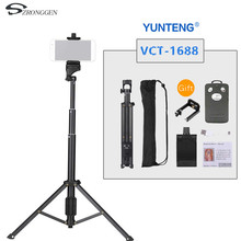 3 in 1 Yunteng 1688 Bluetooth Remote Shutter Portable Handle Selfie Stick Mini Table Tripod For IOS Android Iphone Samsung Gopro 2024 - buy cheap