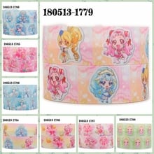 New sales 50 yards cure etoile Japanese cartoon girl ribbon printed grosgrain,satin ribbons free shipping 2024 - buy cheap