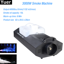 3000W Smoke Machine Stage Fog Machine For Remote And Wire Control And DMX512 Control Party DJ Disco Stage Lighting Equipment 2024 - buy cheap