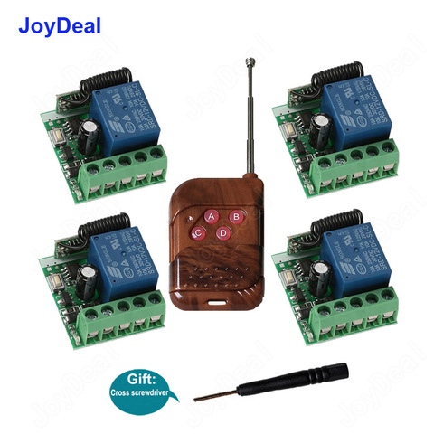 433Mhz Universal Wireless RF Remote Control Switch DC 12V 10A 1CH Relay Receiver Module and 433.92 Mhz Remote Controller Diy Kit 2022 - buy cheap