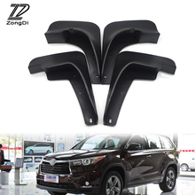 ZD Car Front Rear Mudguards For Toyota Highlander Kluger 2008 2009 2010 Pre-facelift Accessories Mudflaps Car-styling Fenders 2024 - buy cheap