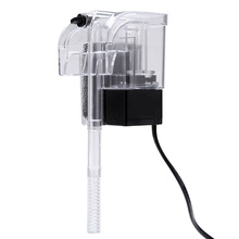 Mini External Oxygen Pump Waterfall Filter for Fish Turtle Tank Aquarium Low Noise 220-240V 3W 2024 - buy cheap