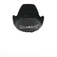 49 mm 49mm Professional Flower Lens Hood  for all nikon canon sony oilmpus   DSLR camera 2024 - buy cheap