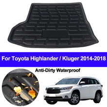 Коврик для багажника, коврик для багажника, коврик для коврика, коврик для подноса, коврики для Toyota Highlander Kluger 2014 2015 2016 2017 2018 2024 - купить недорого