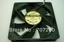 Original ADDA 12cm AD1212UB-A7BGL 12025 12V 0.50A 3Wire cooling fan 2024 - buy cheap
