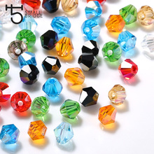 Miçangas de cristal para fazer joias 3mm, checo cores misturadas bracelete faceta cristal contas soltas diy espaçador de vidro z203 2024 - compre barato