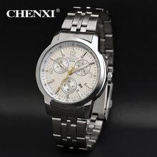 2018 New CHENXI Watch Men Luxury Brand Full Steel Business Quartz Watch Men Casual Quartz-watch Relogio Masculino CLock Male 2024 - buy cheap