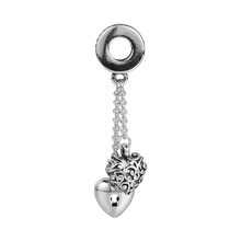 CKK Fits Pandora Bracelet Lock & Heart Beads For Jewelry Making Charms Sterling Silver 925 Original Bead Charm Kralen 2024 - buy cheap
