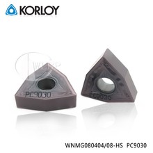 Korloy WNMG080404-HA PC9030 /WNMG080408-HAPC9030/WNMG080412T/urning вставки для токарного держателя токарный станок с ЧПУ WWLNR/MWLNR 2024 - купить недорого