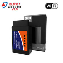 Новый ELM327 V1.5 wifi/USB с чипом PIC18F25K80 для Android IOS диагностический инструмент ELM327 Bluetooth v1.5 OBD2 сканер Бесплатная доставка 2024 - купить недорого