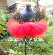 Girls Tutu Skirt Red Color Christmas Costume Petti Tutu Santa Baby Skirt Girls Dance Ballet Skirt Birthday Party Clothing 2024 - buy cheap