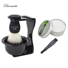 5 in 1 Shaving Set  Brush Stand  shaving Brush with non-slip handle  Bowl Mug shaving soap Travel Case Razor Handle clean brush 2024 - buy cheap