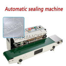 Continuous film sealing machine 80W plastic bag package machine band sealer horizontal heating sealing machine FR-770 2024 - buy cheap