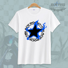 Black Rock Shooter Anime Cosplay T Shirt Tops For Men Women Tee Shirt Japan Cartoon Tees Shirt 2024 - buy cheap