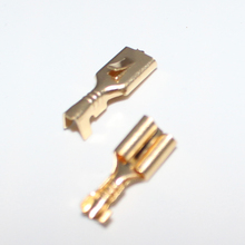 20Pcs 7.8mm Brass Female Crimp Terminal Connectors Car Automotive Connector Spade Terminals 2024 - buy cheap