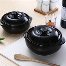 Korean casserole  heat-resistant two ear ceramic rice noodle special large casserole 2024 - buy cheap