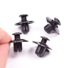 YAQUICKA 30Pcs 8.2MM Auto Rivets Fastener Clips Car Styling Nylon Front Grill Grille Retainer Clip Screw For Universal Car 2024 - buy cheap