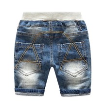 2019 new boys girls Five jeans short summer Fashion cotton Washed white pants baby toddler Children's clothing kids clothes 2024 - buy cheap