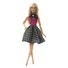 NK 2020 новейшее платье для куклы красивая одежда ручной работы для вечерние модное платье для Барби благородная кукла лучший подарок для ребенка девочки 091C 2024 - купить недорого