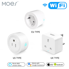 UK US EU WiFi Smart Socket Power Plug Outlet Remote Control Works with Amazon Alexa Google Home No Hub Required 2024 - buy cheap