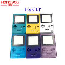 6Sets grey For GBP Shell Case with Buttons Kit Full Case Cover Housing Shell Replacement for Gameboy Pocket Game Console 2024 - buy cheap