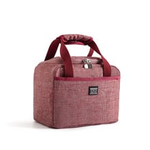 Bolsa gruesa Oxford con aislamiento para mujer, organizador de viaje, bolsas grandes para comida y almuerzo, bolsas de hielo portátiles, bolsa enfriadora de cubo de embalaje 2024 - compra barato