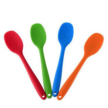 Kitchen Tools Turners Spatula Heat Resistant Integrate Handle Silicone Spoon Scraper Pan Spatula Cake Kitchen Cooking Tool 2024 - buy cheap